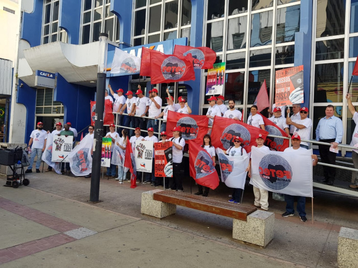 Fetec-CUT/SP inicia caravana de mobilização dos bancários