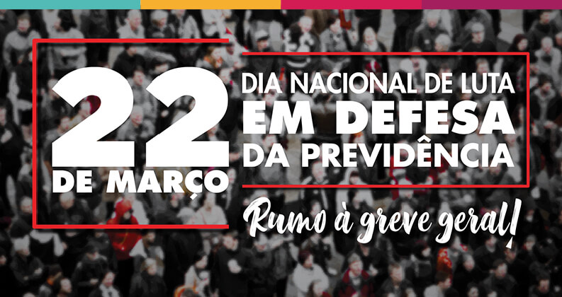 Dia 22 tem dia nacional de luta