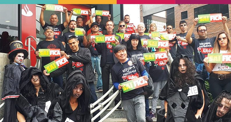 O Brasil nas ruas contra a reforma da Previdência