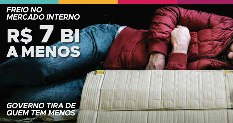 Sem aumento real no mínimo, País fica mais pobre