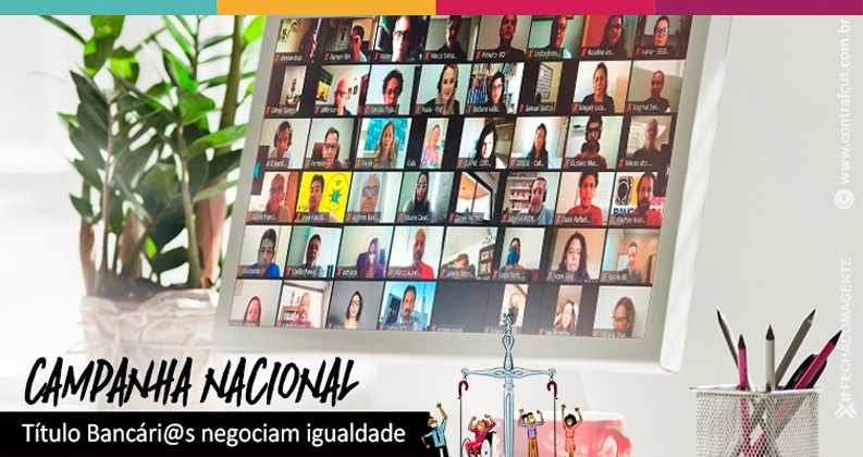 Bancári@s discutem igualdade e querem definições da campanha