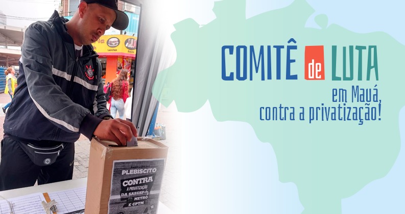 Comitê de lutas está em Mauá nesta quarta, 18