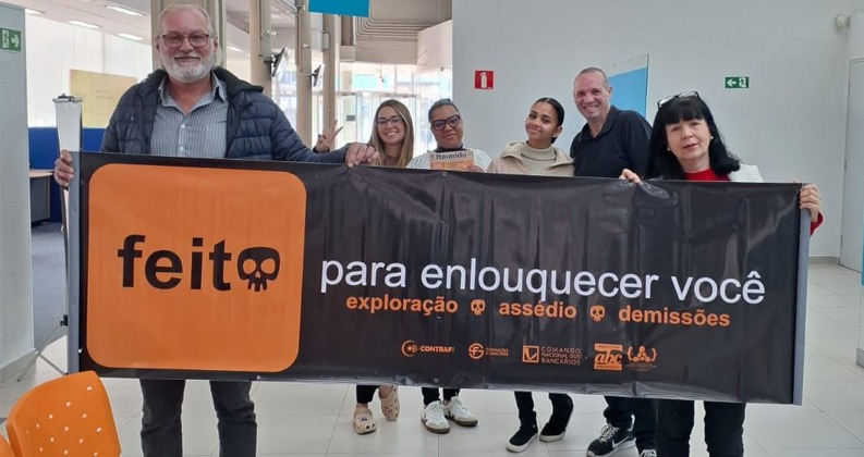 Sindicato promove atividades na região para denunciar demissões e fechamento de agências