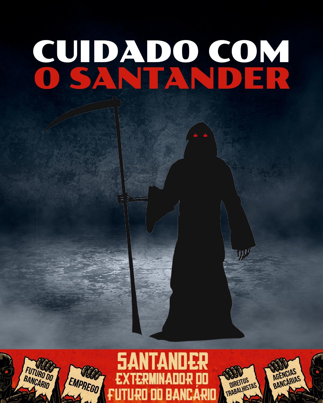 Santander: lucro em alta, empregos em baixa