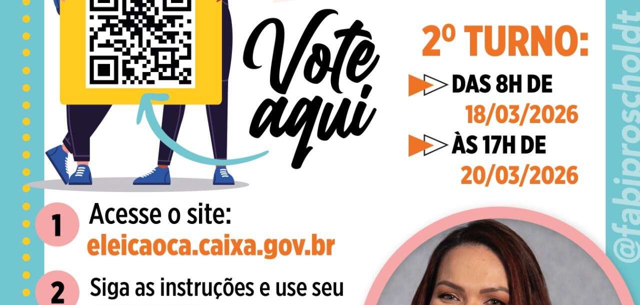 🚨 Hoje é o dia! Última chance de votar!