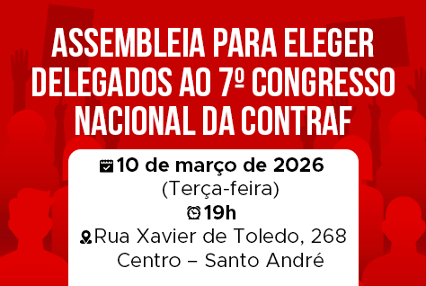 Bancários do ABC convocam assembleia para eleger delegados ao 7º Congresso Nacional da CONTRAF