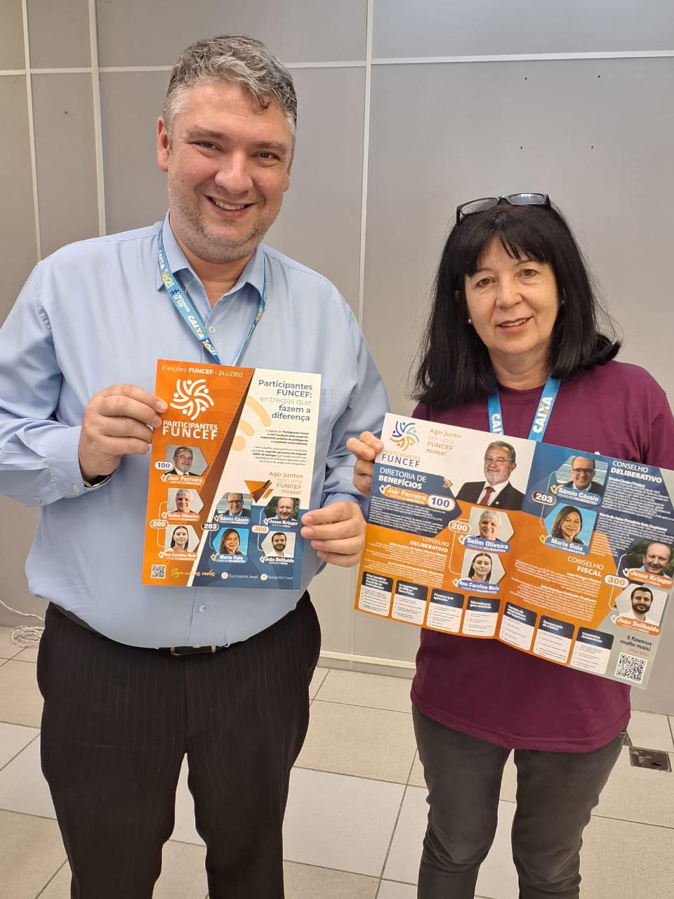 Sindicato dos Bancários do ABC percorre agências da Caixa para dialogar sobre eleições da FUNCEF e do CA