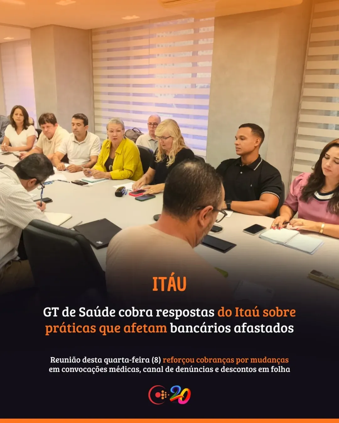 Práticas reincidentes do Itaú prejudicam funcionários em tratamento de saúde.