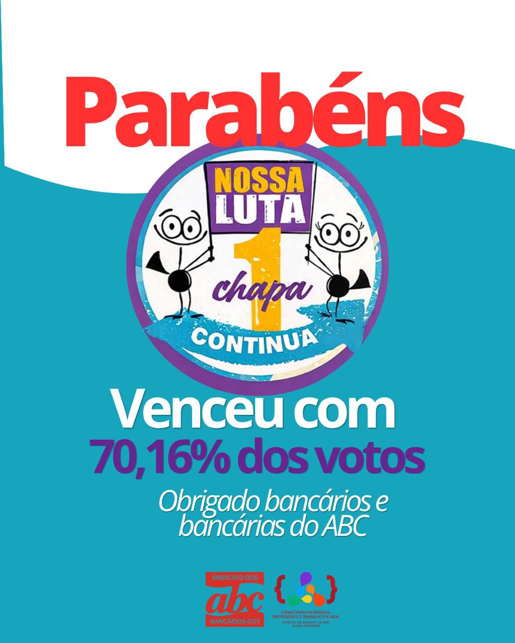 Chapa 1 vence eleição e reforça compromisso com a categoria