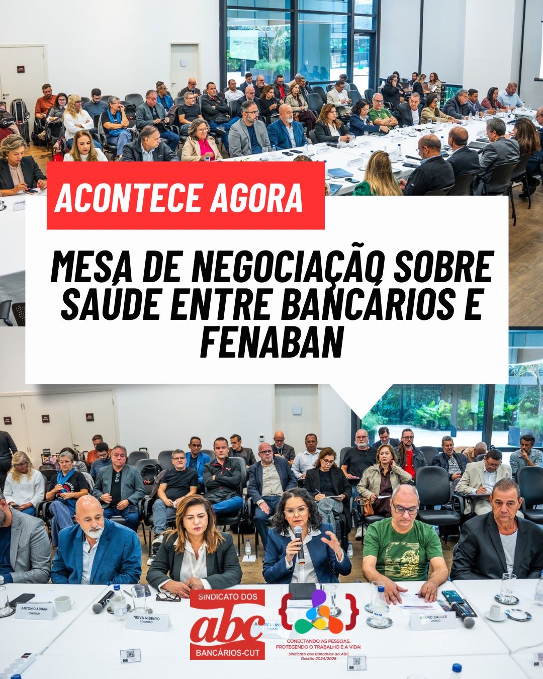 Saúde mental dos bancários é tema de negociação nacional com a Fenaban