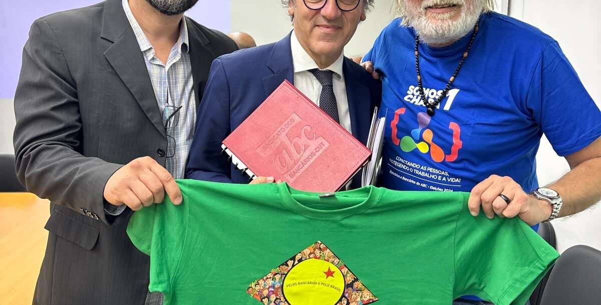 Presidente do Sindicato dos Bancários do ABC participa de diálogo internacional sobre transição ecológica e defesa da democracia
