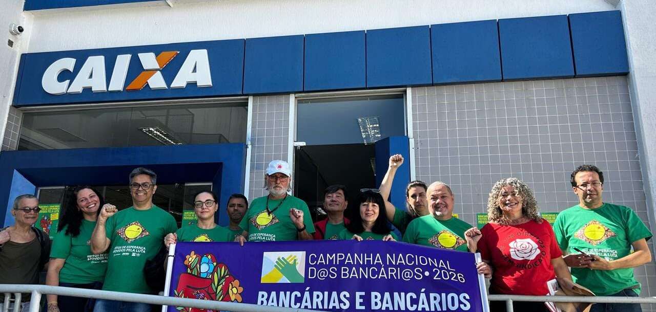 Dia Nacional de Luta: Bancários do ABC fortalecem a Campanha Nacional