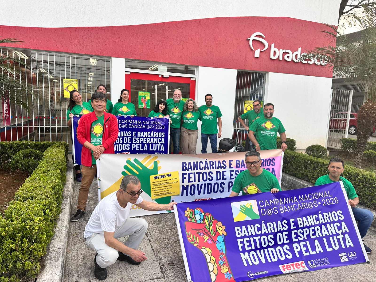 Sindicato dos Bancários do ABC intensifica mobilização e reforça luta por valorização da categoria