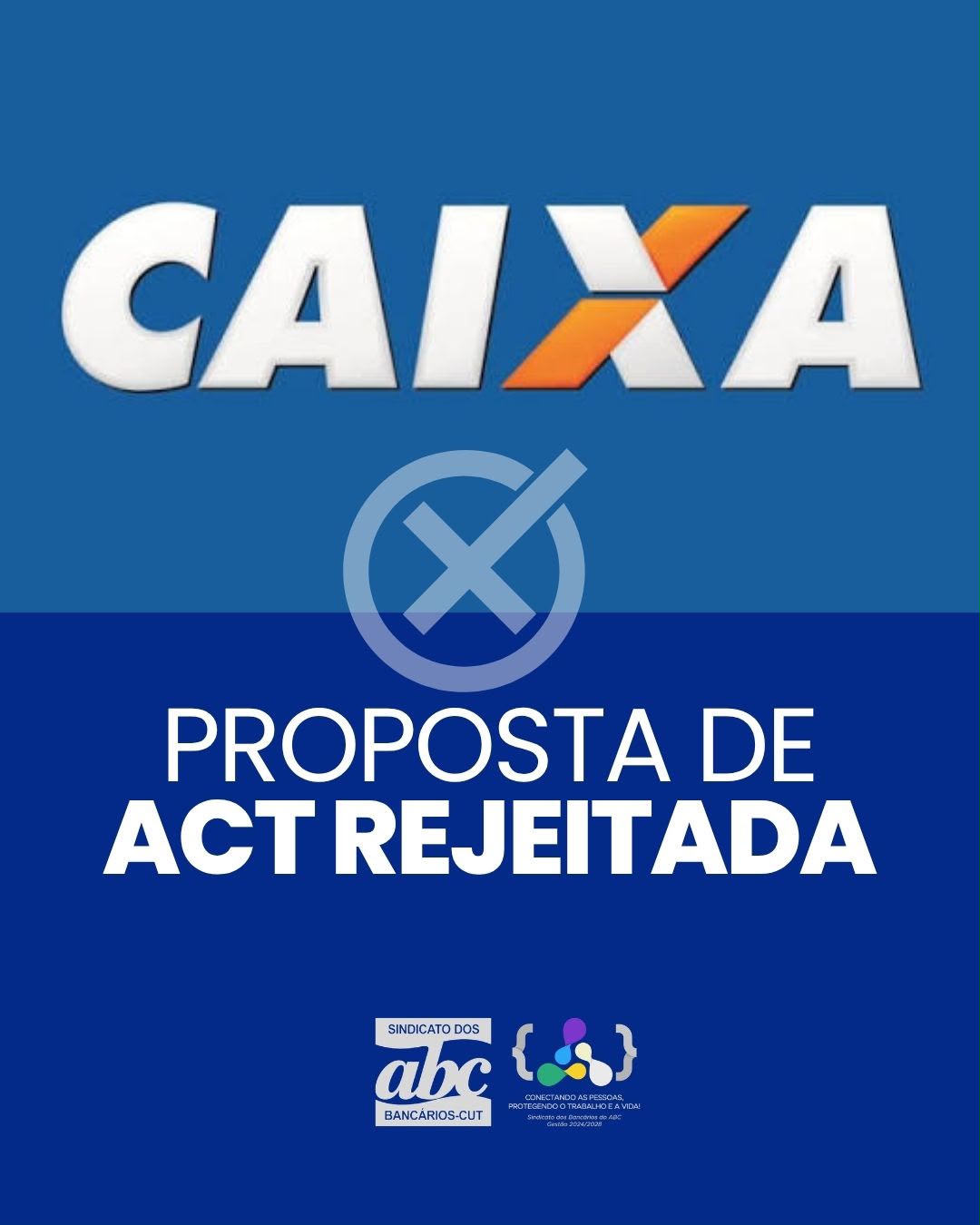 Empregados da Caixa rejeitam ACT e aprovam greve a partir de 10 de setembro