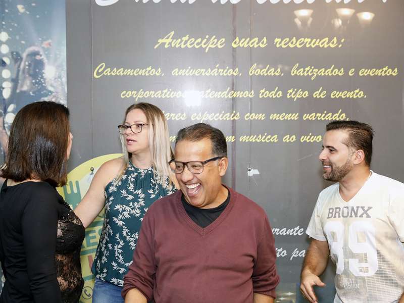 Jantar das agências 100% sindicalizadas no  Sindicato dos Bancários do ABC no restaurante Florestal. Avenida Maria Servidei Demarchi, 2.998 - São Bernardo do Campo/SP. Brasil_22_03_2018. Fotos Dino Santos.