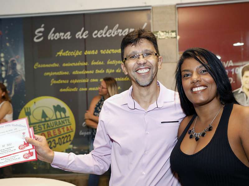 Jantar das agências 100% sindicalizadas no  Sindicato dos Bancários do ABC no restaurante Florestal. Avenida Maria Servidei Demarchi, 2.998 - São Bernardo do Campo/SP. Brasil_22_03_2018. Fotos Dino Santos.