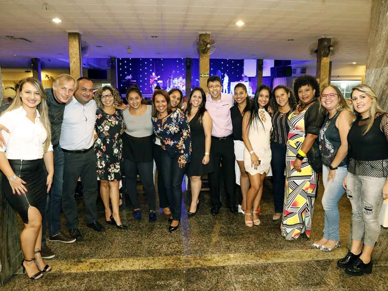 Jantar das agências 100% sindicalizadas no  Sindicato dos Bancários do ABC no restaurante Florestal. Avenida Maria Servidei Demarchi, 2.998 - São Bernardo do Campo/SP. Brasil_22_03_2018. Fotos Dino Santos.