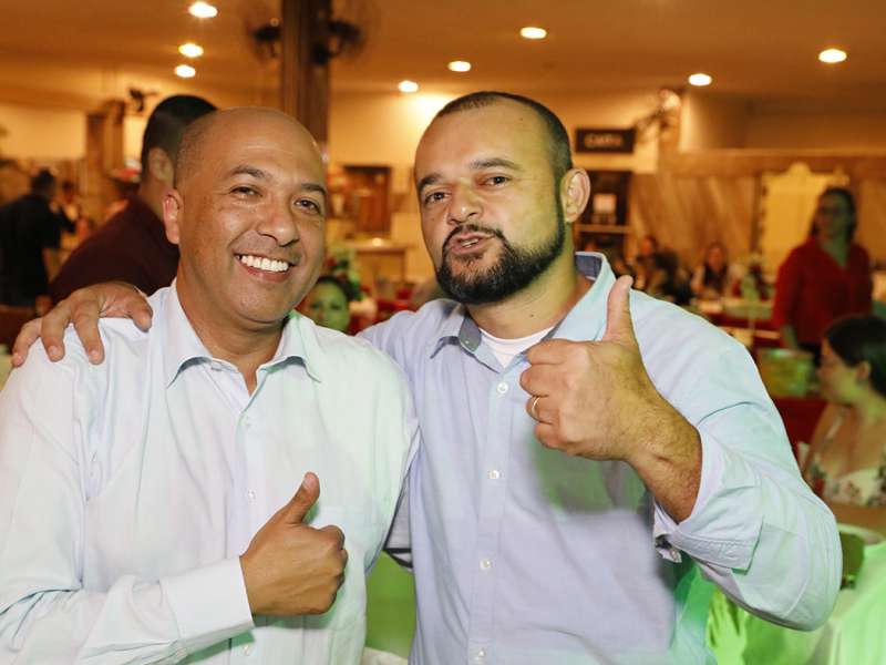 Jantar das agências 100% sindicalizadas no  Sindicato dos Bancários do ABC no restaurante Florestal. Avenida Maria Servidei Demarchi, 2.998 - São Bernardo do Campo/SP. Brasil_22_03_2018. Fotos Dino Santos.
