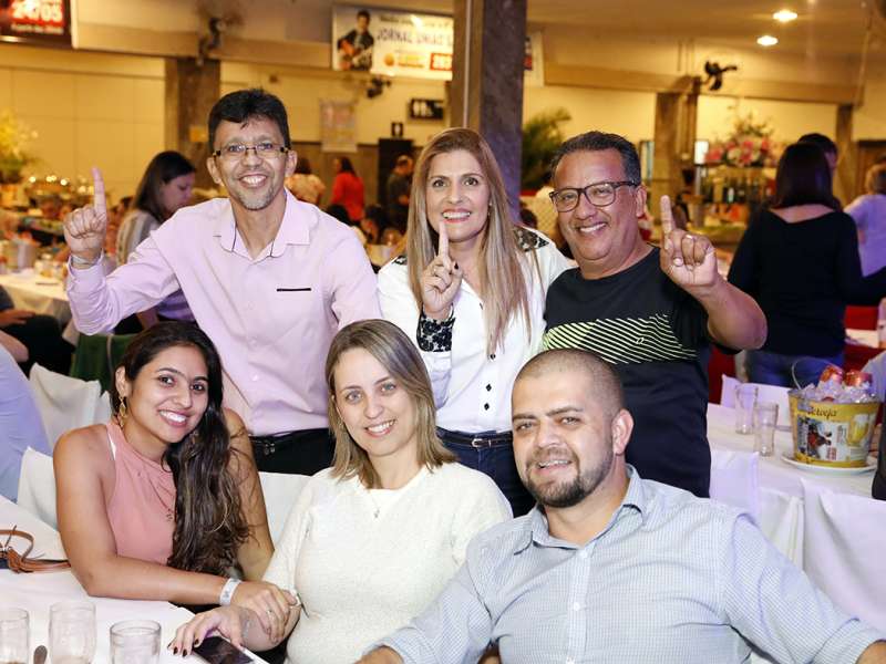 Jantar das agências 100% sindicalizadas no  Sindicato dos Bancários do ABC no restaurante Florestal. Avenida Maria Servidei Demarchi, 2.998 - São Bernardo do Campo/SP. Brasil_22_03_2018. Fotos Dino Santos.
