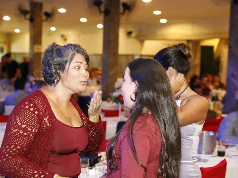 Jantar das agências 100% sindicalizadas no  Sindicato dos Bancários do ABC no restaurante Florestal. Avenida Maria Servidei Demarchi, 2.998 - São Bernardo do Campo/SP. Brasil_22_03_2018. Fotos Dino Santos.