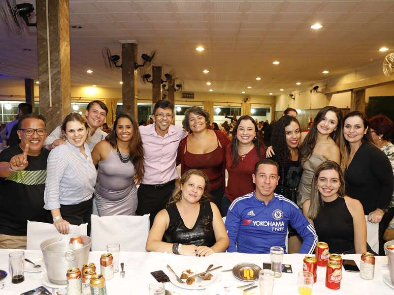 Jantar das agências 100% sindicalizadas no  Sindicato dos Bancários do ABC no restaurante Florestal. Avenida Maria Servidei Demarchi, 2.998 - São Bernardo do Campo/SP. Brasil_22_03_2018. Fotos Dino Santos.
