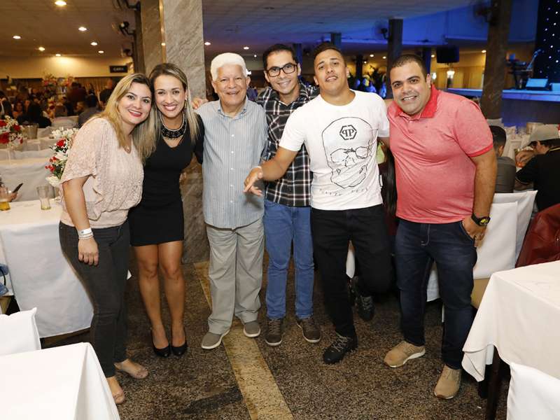 Jantar das agências 100% sindicalizadas no  Sindicato dos Bancários do ABC no restaurante Florestal. Avenida Maria Servidei Demarchi, 2.998 - São Bernardo do Campo/SP. Brasil_22_03_2018. Fotos Dino Santos.