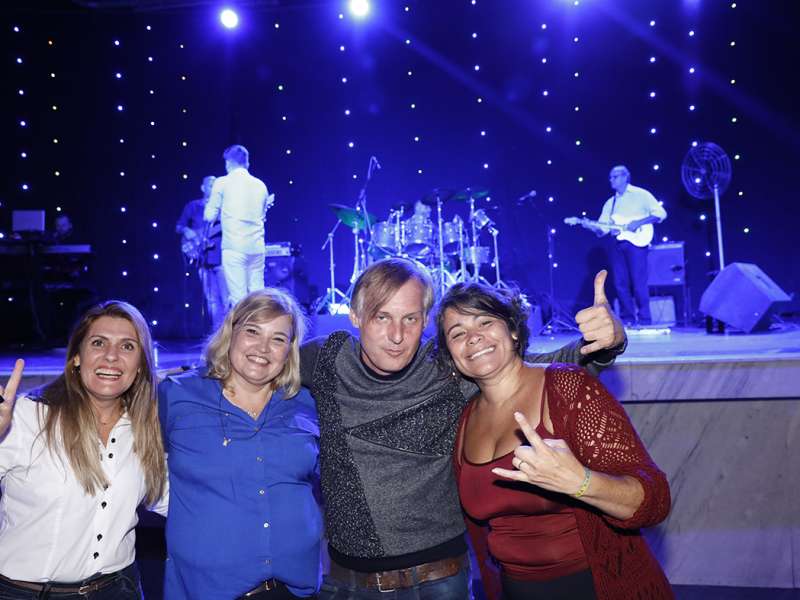 Jantar das agências 100% sindicalizadas no  Sindicato dos Bancários do ABC no restaurante Florestal. Avenida Maria Servidei Demarchi, 2.998 - São Bernardo do Campo/SP. Brasil_22_03_2018. Fotos Dino Santos.