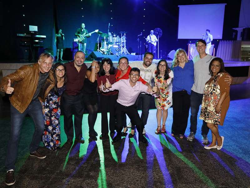 Jantar das agências 100% sindicalizadas no  Sindicato dos Bancários do ABC no restaurante Florestal. Avenida Maria Servidei Demarchi, 2.998 - São Bernardo do Campo/SP. Brasil_22_03_2018. Fotos Dino Santos.