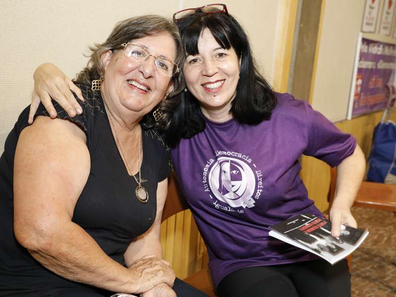 Lançamento do livro Ponto Segredo.Ponto Corrente no centro de formação dos Bancários do ABC. Rua Cavier de Toledo, 268 - Centro de Santo André/SP. Brasil_23_03_2018. Fotos Dino Santos.