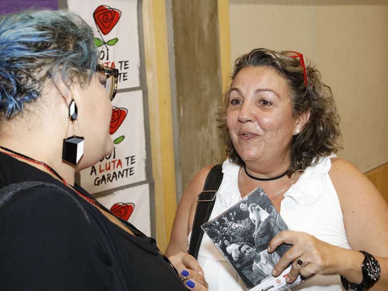 Lançamento do livro Ponto Segredo.Ponto Corrente no centro de formação dos Bancários do ABC. Rua Cavier de Toledo, 268 - Centro de Santo André/SP. Brasil_23_03_2018. Fotos Dino Santos.