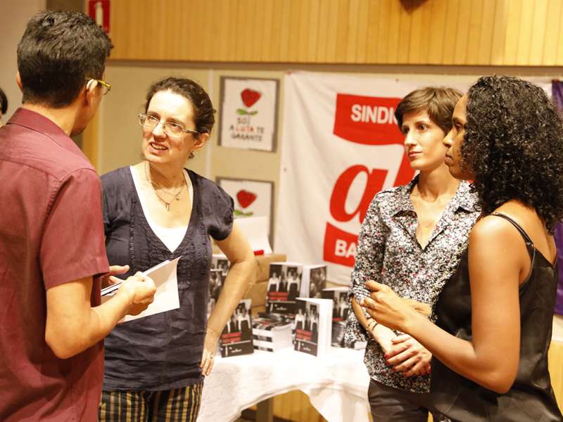 Lançamento do livro Ponto Segredo.Ponto Corrente no centro de formação dos Bancários do ABC. Rua Cavier de Toledo, 268 - Centro de Santo André/SP. Brasil_23_03_2018. Fotos Dino Santos.