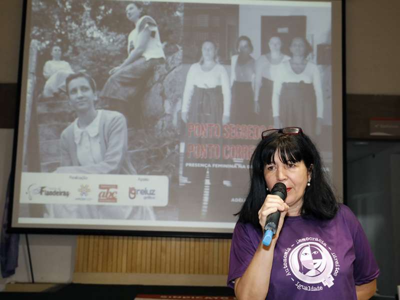Lançamento do livro Ponto Segredo.Ponto Corrente no centro de formação dos Bancários do ABC. Rua Cavier de Toledo, 268 - Centro de Santo André/SP. Brasil_23_03_2018. Fotos Dino Santos.