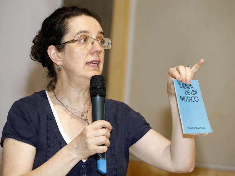 Lançamento do livro Ponto Segredo.Ponto Corrente no centro de formação dos Bancários do ABC. Rua Cavier de Toledo, 268 - Centro de Santo André/SP. Brasil_23_03_2018. Fotos Dino Santos.