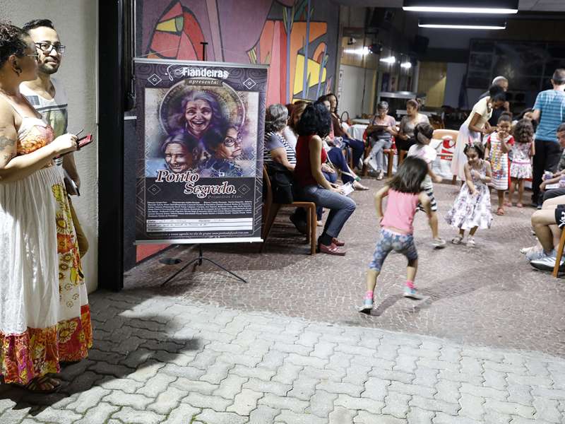 Apresentação da peça de teatro ponto segredo no centro de formação dos Bancários do ABC. Rua Cavier de Toledo, 268 - Centro de Santo André/SP. Brasil_24_03_2018. Fotos Dino Santos.