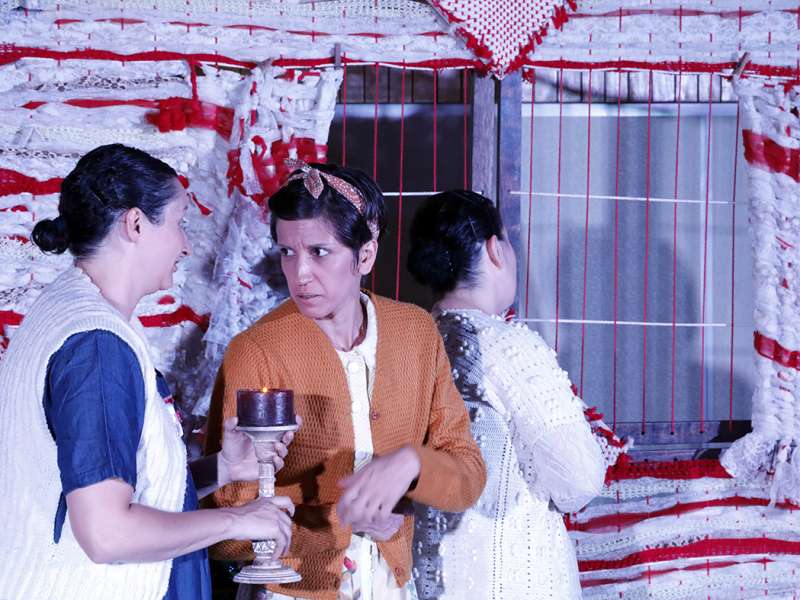 Apresentação da peça de teatro ponto segredo no centro de formação dos Bancários do ABC. Rua Cavier de Toledo, 268 - Centro de Santo André/SP. Brasil_24_03_2018. Fotos Dino Santos.