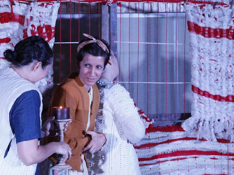 Apresentação da peça de teatro ponto segredo no centro de formação dos Bancários do ABC. Rua Cavier de Toledo, 268 - Centro de Santo André/SP. Brasil_24_03_2018. Fotos Dino Santos.