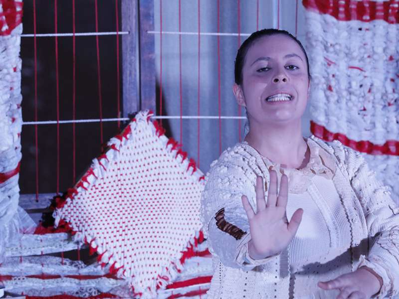Apresentação da peça de teatro ponto segredo no centro de formação dos Bancários do ABC. Rua Cavier de Toledo, 268 - Centro de Santo André/SP. Brasil_24_03_2018. Fotos Dino Santos.