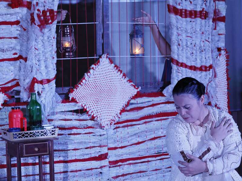 Apresentação da peça de teatro ponto segredo no centro de formação dos Bancários do ABC. Rua Cavier de Toledo, 268 - Centro de Santo André/SP. Brasil_24_03_2018. Fotos Dino Santos.