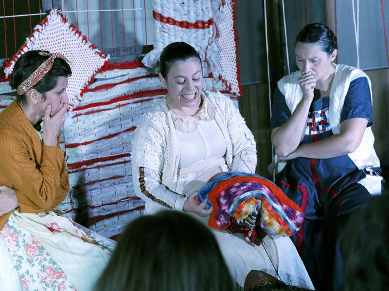 Apresentação da peça de teatro ponto segredo no centro de formação dos Bancários do ABC. Rua Cavier de Toledo, 268 - Centro de Santo André/SP. Brasil_24_03_2018. Fotos Dino Santos.