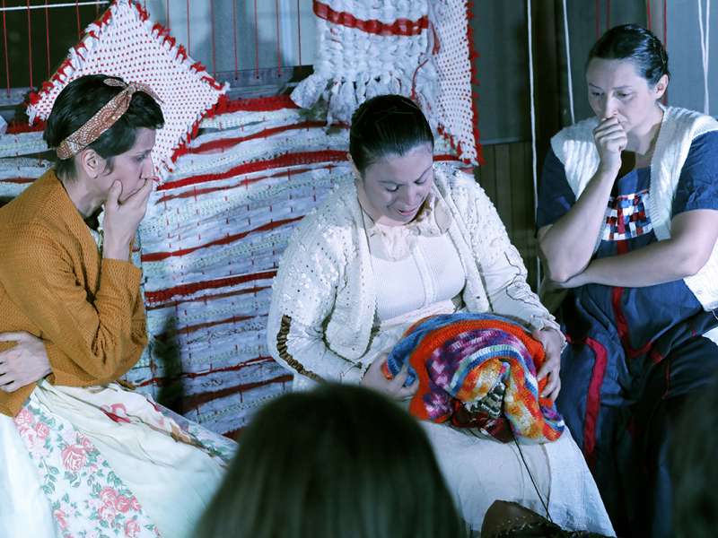 Apresentação da peça de teatro ponto segredo no centro de formação dos Bancários do ABC. Rua Cavier de Toledo, 268 - Centro de Santo André/SP. Brasil_24_03_2018. Fotos Dino Santos.