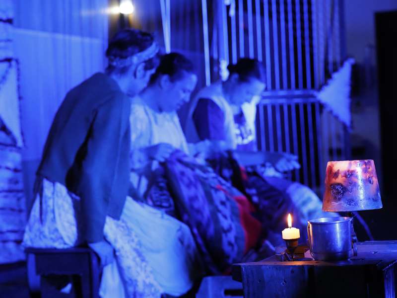 Apresentação da peça de teatro ponto segredo no centro de formação dos Bancários do ABC. Rua Cavier de Toledo, 268 - Centro de Santo André/SP. Brasil_24_03_2018. Fotos Dino Santos.