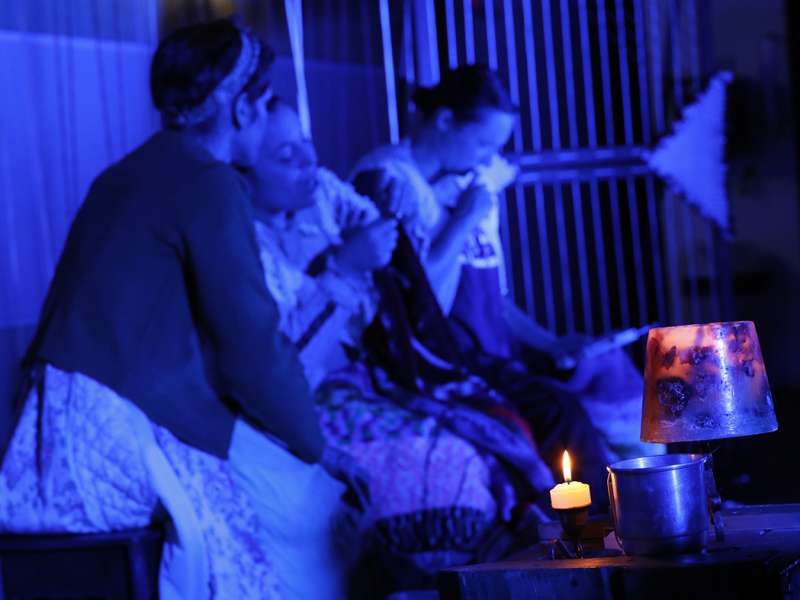 Apresentação da peça de teatro ponto segredo no centro de formação dos Bancários do ABC. Rua Cavier de Toledo, 268 - Centro de Santo André/SP. Brasil_24_03_2018. Fotos Dino Santos.