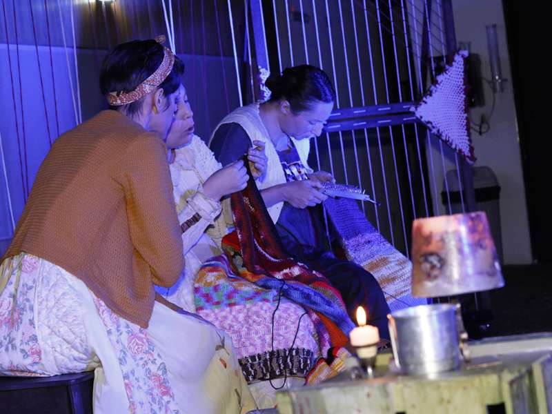 Apresentação da peça de teatro ponto segredo no centro de formação dos Bancários do ABC. Rua Cavier de Toledo, 268 - Centro de Santo André/SP. Brasil_24_03_2018. Fotos Dino Santos.