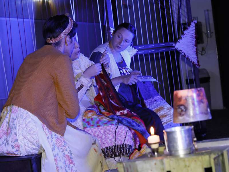 Apresentação da peça de teatro ponto segredo no centro de formação dos Bancários do ABC. Rua Cavier de Toledo, 268 - Centro de Santo André/SP. Brasil_24_03_2018. Fotos Dino Santos.