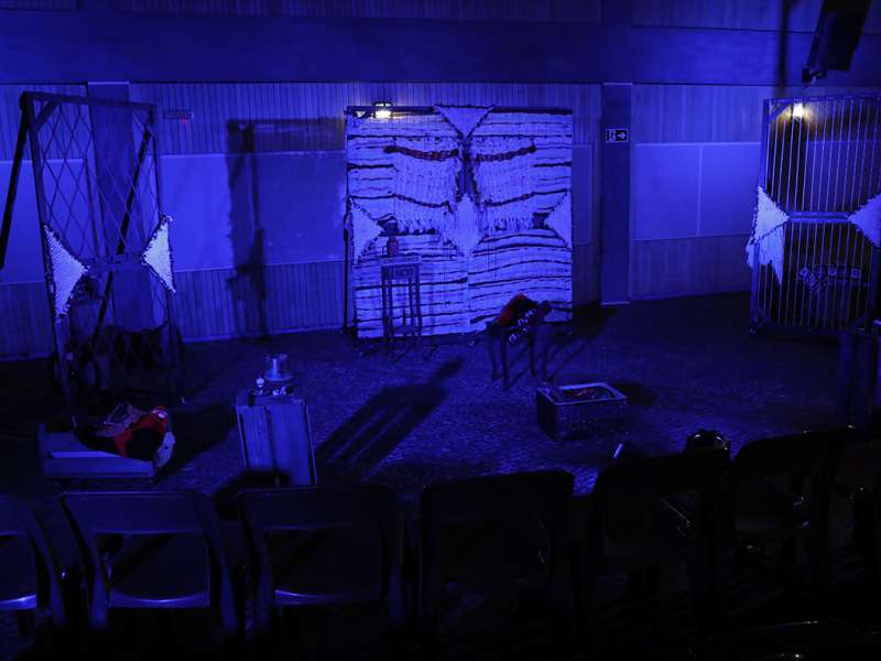 Apresentação da peça de teatro ponto segredo no centro de formação dos Bancários do ABC. Rua Cavier de Toledo, 268 - Centro de Santo André/SP. Brasil_24_03_2018. Fotos Dino Santos.