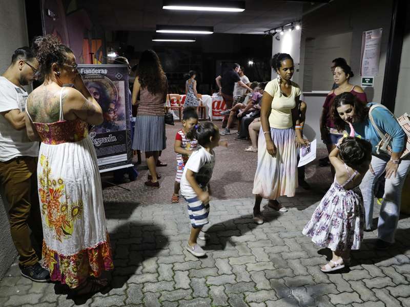 Apresentação da peça de teatro ponto segredo no centro de formação dos Bancários do ABC. Rua Cavier de Toledo, 268 - Centro de Santo André/SP. Brasil_24_03_2018. Fotos Dino Santos.