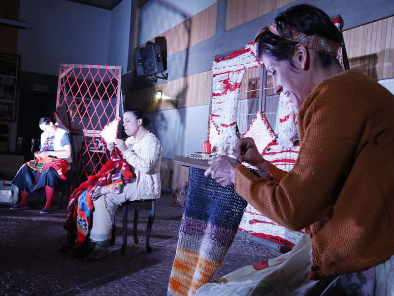 Apresentação da peça de teatro ponto segredo no centro de formação dos Bancários do ABC. Rua Cavier de Toledo, 268 - Centro de Santo André/SP. Brasil_24_03_2018. Fotos Dino Santos.