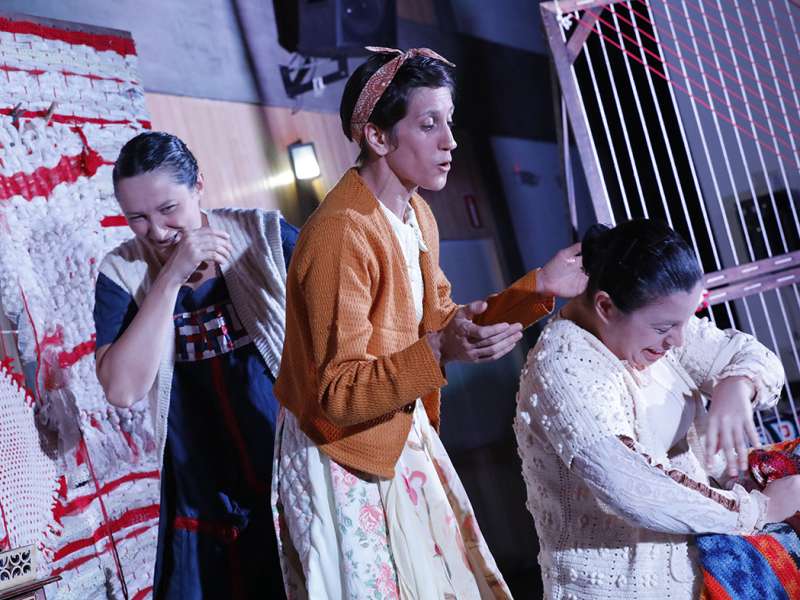 Apresentação da peça de teatro ponto segredo no centro de formação dos Bancários do ABC. Rua Cavier de Toledo, 268 - Centro de Santo André/SP. Brasil_24_03_2018. Fotos Dino Santos.