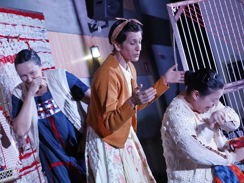 Apresentação da peça de teatro ponto segredo no centro de formação dos Bancários do ABC. Rua Cavier de Toledo, 268 - Centro de Santo André/SP. Brasil_24_03_2018. Fotos Dino Santos.