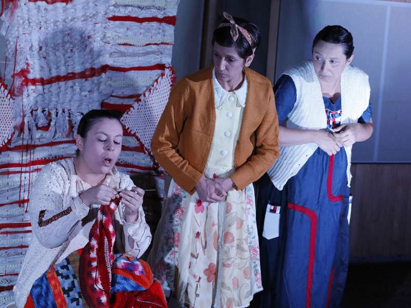 Apresentação da peça de teatro ponto segredo no centro de formação dos Bancários do ABC. Rua Cavier de Toledo, 268 - Centro de Santo André/SP. Brasil_24_03_2018. Fotos Dino Santos.